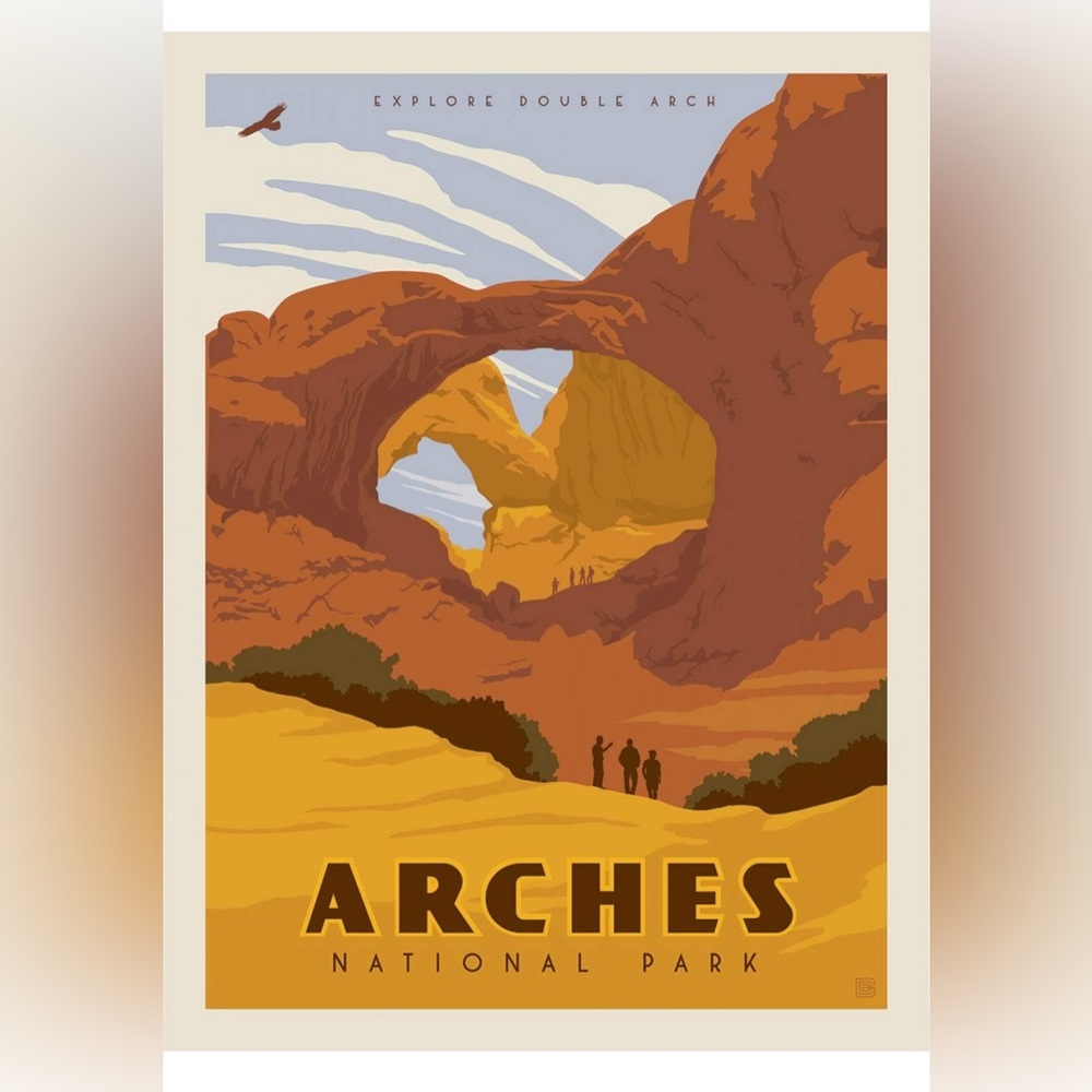 Arches National Park Fabric Panel - Riley Blake